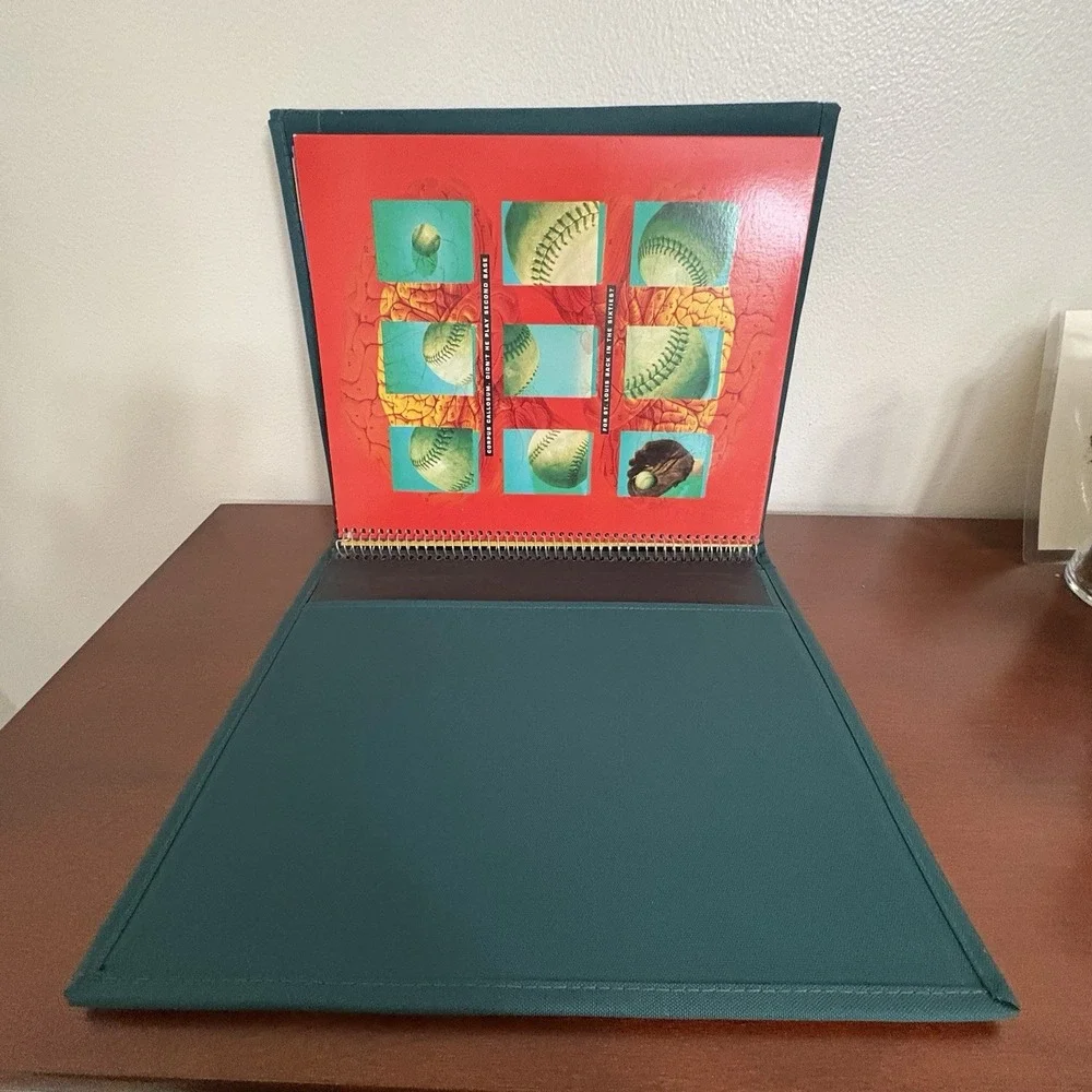 Vtg 90s Nike Mead Nylon Color Binder 1995 Trapper Keeper Folder
